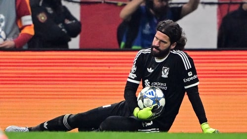 Alisson looks set to miss Saturday's trip to Chelsea