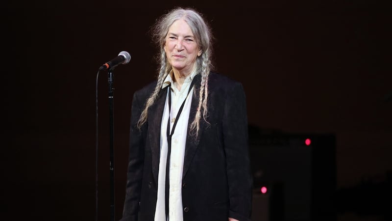 Patti Smith at New York's Carnegie Hall in March 2025: 'Horses occupies a distinctive place in rock music history. It's an album that needs to be listened to, not talked about.' Photo: Al Pereira/WireImage via Getty Images