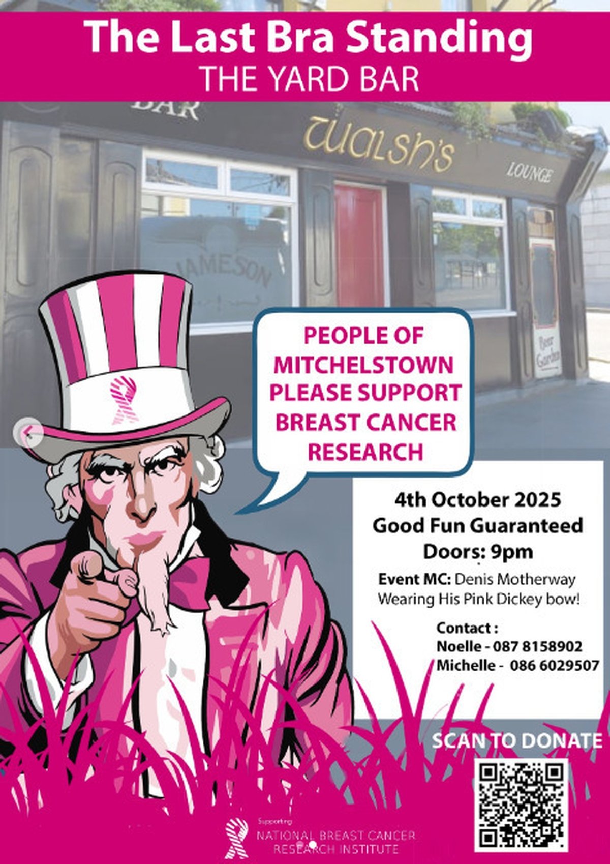 Bra-Vo! Pink Ladies & Friends Tractor Run