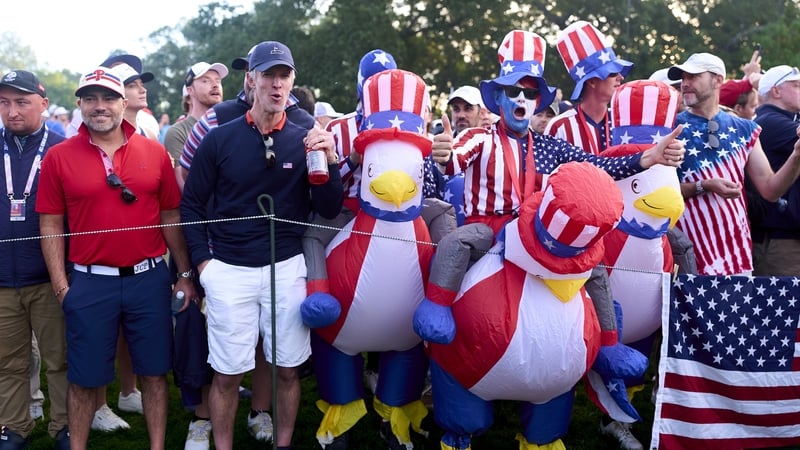 The stars and stripes were too often loaded with invective in Bethpage Black