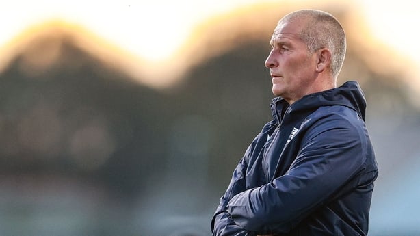 27 September 2025; Connacht head coach Stuart Lancaster before the United Rugby Championship match between Connacht and Benetton Treviso at Dexcom Stadium in Galway. Photo by Thomas Flinkow/Sportsfile