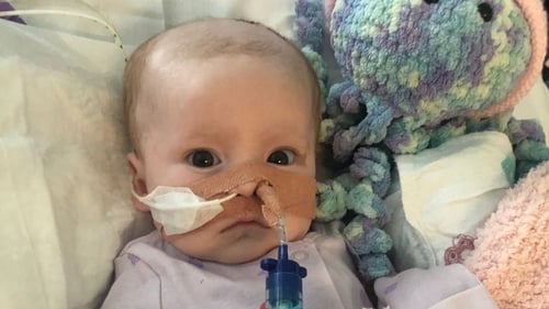 Eva Chalmers and her parents travelled to Dublin last month from Glasgow to have this specialised surgery at CHI Crumlin