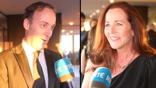 Composite of Morrison visa recipients Fergal O’Brien and Orla Maguire