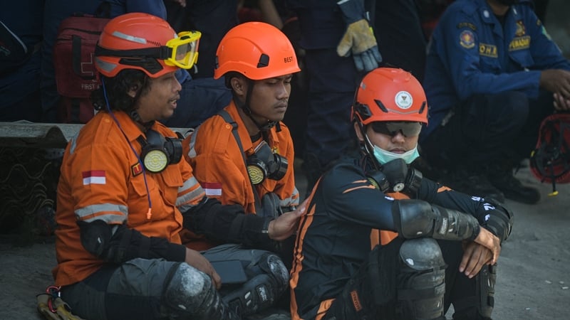 The rescue operation is complex as vibrations happening in one place can impact other areas