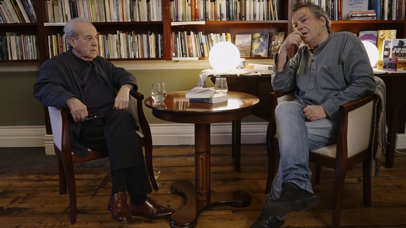 John Banville (L) and Neil Jordan (R)