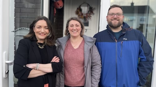 Dee Coleman with Laura and Mark O'Neill