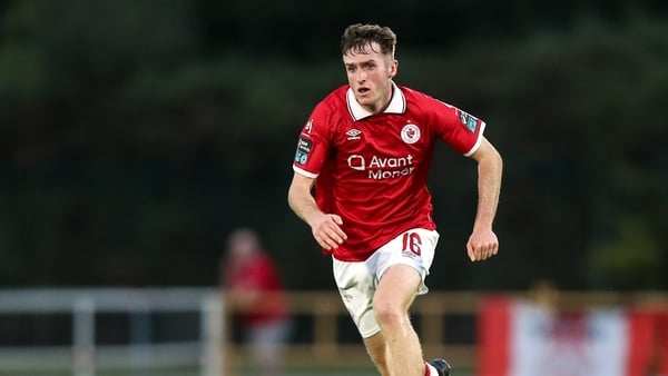 22 August 2025; James McManus of Sligo Rovers during the SSE Airtricity Men's Premier Division match between Waterford and Sligo Rovers at the Regional Sports Centre in Waterford. Photo by Michael P Ryan/Sportsfile