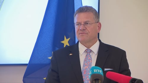 Maroš Šefčovič said it was important that issues around the deal are addressed openly and transparently