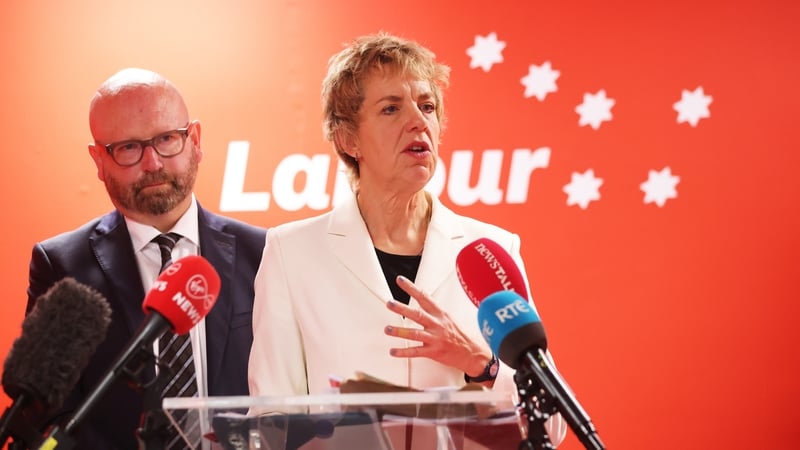 Party leader Ivana Bacik and finance spokesperson Ged Nash launched the alternative budget today