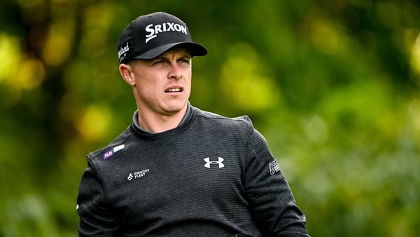 Kildare , Ireland - 5 September 2025; Conor Purcell of Ireland during day two of the Amgen Irish Open Golf Championship 2025 at The K Club in Straffan, Kildare. (Photo By Ramsey Cardy/Sportsfile via Getty Images)