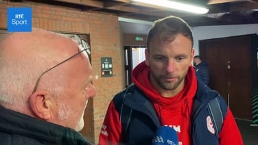 Paddy Barrett satisfied with a point against BK Hacken