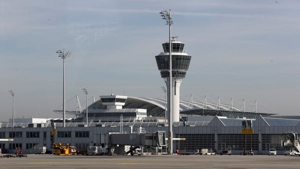 A general view of Munich International Airport in Germany