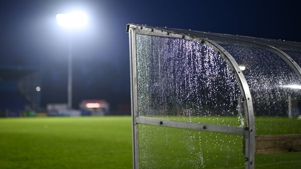 Heavy rainfall has meant tonight's Premier Division match between Waterford and X has been rescheduled for Sunday