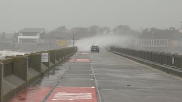 Strong winds in Kerry as Storm Amy hits