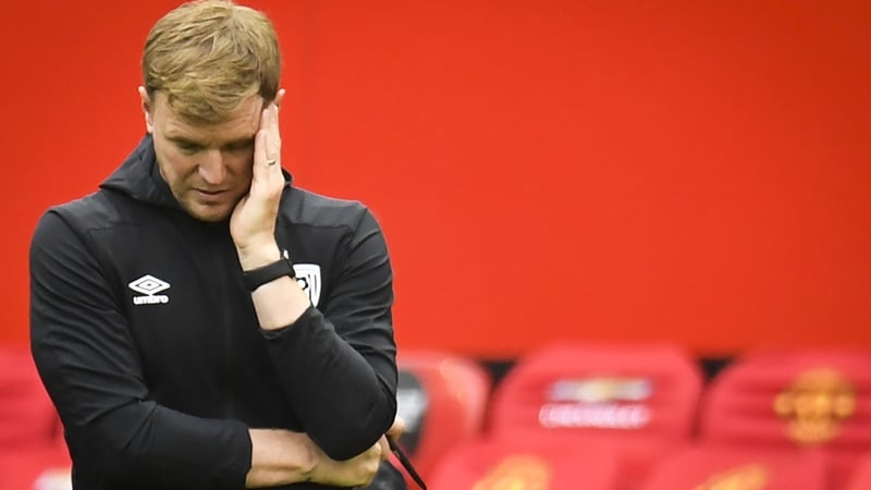 Eddie Howe was appointed as Steve Bruce's replacement at Newcastle United in November 2021