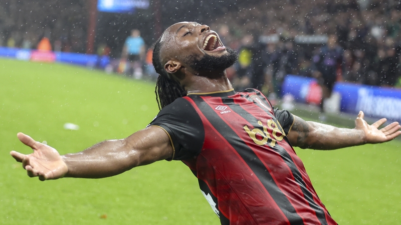 Antoine Semenyo scored twice as Bournemouth came from behind to beat Fulham
