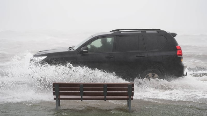 Storm Amy caused a loss of supply to around 184,000 customers in the republic and 65,000 in the north