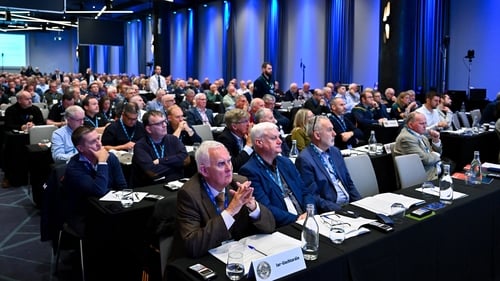 Delegates at Saturday's Croke Park gathering