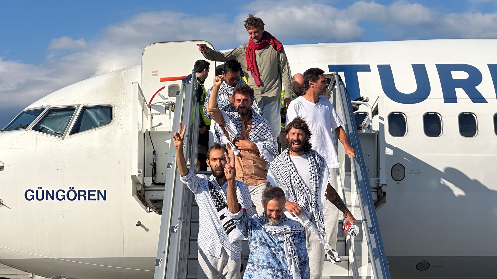 Turkey says 137 flotilla activists arrive in Istanbul