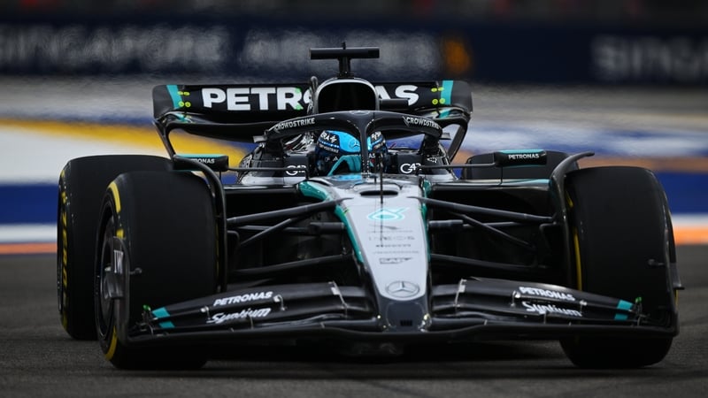 George Russell took pole by 0.182 seconds