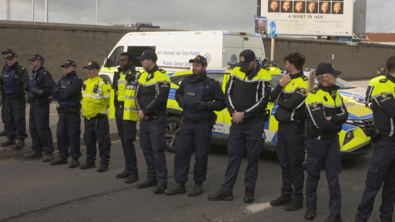 Gardaí said they deploying an 'escalation of response'