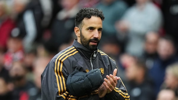Manchester United manager Ruben Amorim