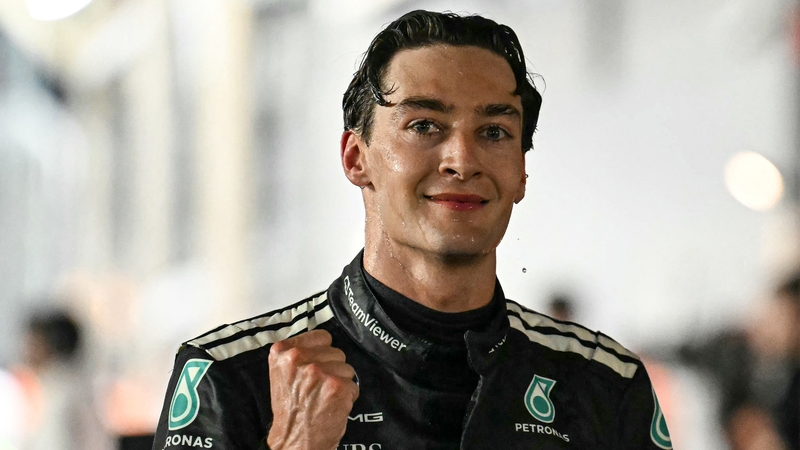 It's a second win of the season for George Russell