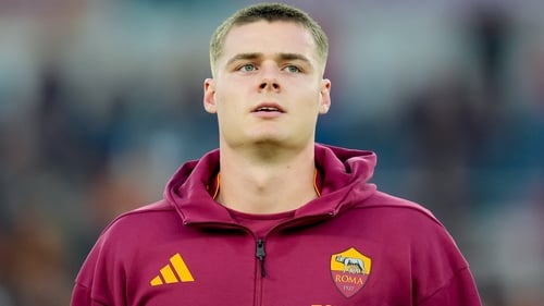 Evan Ferguson is still searching for his first Roma goal