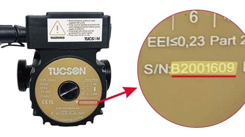 The Tucson pump subject to the safety alert
