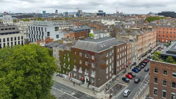 Picture of a Georgian office block in Dublin City Centre