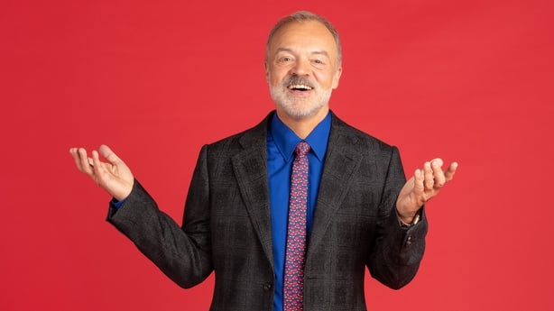 Graham Norton in a promotional shot for his chatshow