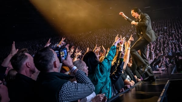 Nick Cave of Nick Cave and The Bad Seeds performs at BP Pulse Live on 15 November, 2024 in Birmingham, England