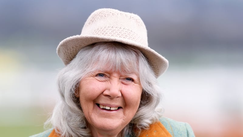 Jilly Cooper, pictured at Cheltenham in March 2025