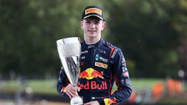 Fionn Mc Laughlin, #5 Hitech TGR, during round ten of the British F4 Championship 2025, from Oktober 3-5, 2025 at Brands Hatch.