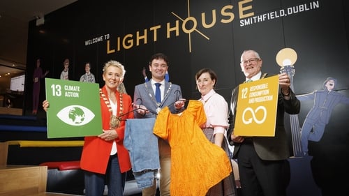 (L-R): Cllr Pamela Kearns, Mayor of South Dublin County Council; Cllr. Colm O'Rourke, Dublin City Council; Cllr. Eimear Carbone-Mangan, Fingal County Council and Cllr Jim Gildea, An Cathaoirleach, Dún Laoghaire-Rathdown County Council.