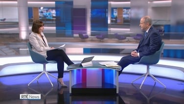Watch: RTÉ Six One News interview with Taoiseach and Fianna Fáil leader Micheál Martin