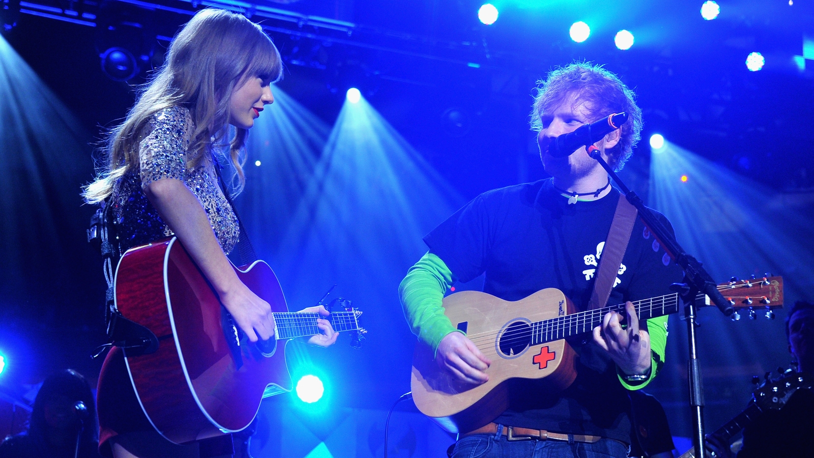 Sheeran learned of Swift's engagement via Instagram