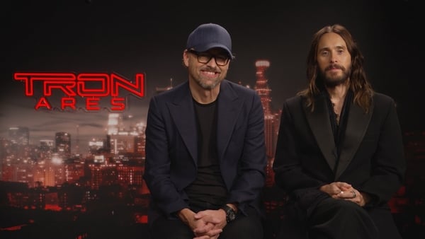 Director Joachim Rønning and actor Jared Leto discuss Tron: Ares