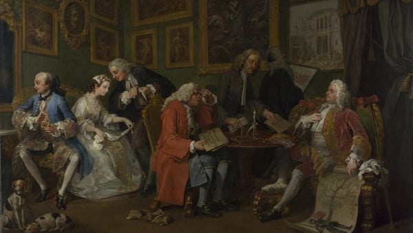 The Marriage Settlement by William Hogarth, c.1743