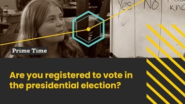 WATCH: Are you registered to vote in the presidential election?