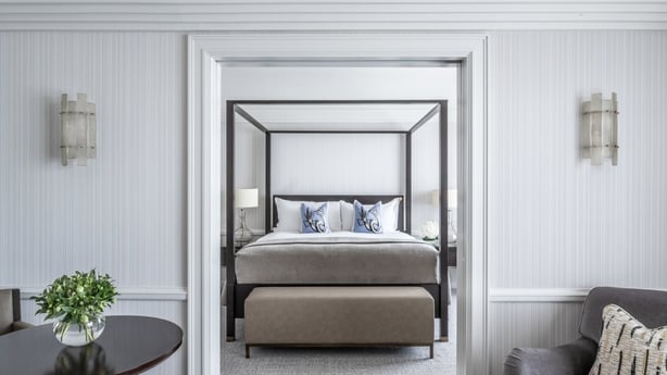 The signature bedroom suite at The Westbury