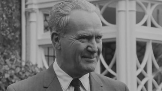 Irish-American businessman Kevin Mallen in 1965