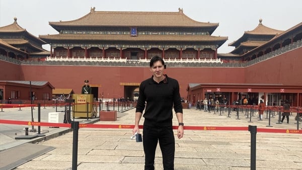 Eamon Donoghue in China