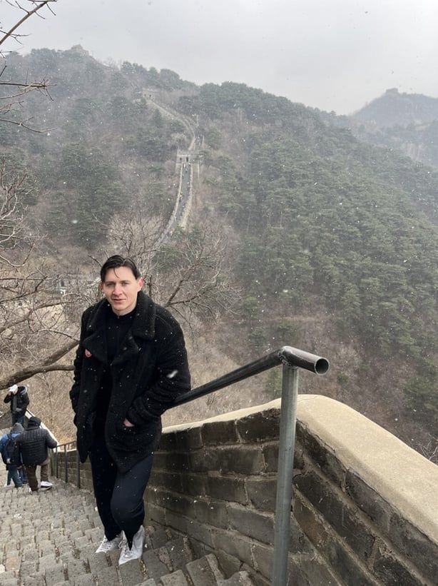 Eamon Donoghue on the Great Wall of China