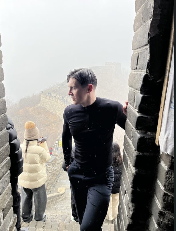 Eamon Donoghue on the Great Wall of China