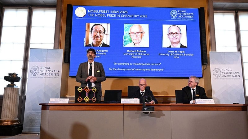 The winning scientists are based in the US, Australia and Japan