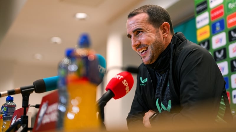 John O'Shea speaking in Dublin on Wednesday