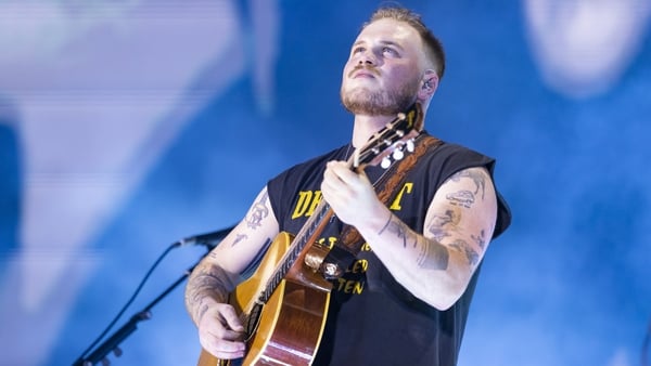 Zach Bryan performs in support of his The Quittin Time Tour 2024 at Ford Field on 20 June, 2024 in Detroit, Michigan