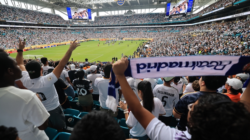 Real Madrid beat Juventus in the Club World Cup at the Hard Rock Stadium in Miami in July