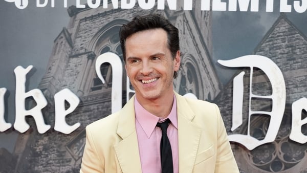 Andrew Scott attends the Wake Up Dead Man: A Knives Out Mystery opening gala during the 69th BFI London Film Festival